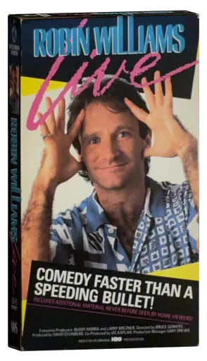 Robin Williams Live VHS, Vestron Video