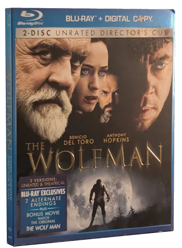 The Wolfman Blu-ray cover