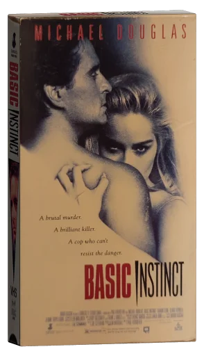 Basic Instinct VHS, Carolco Home Video