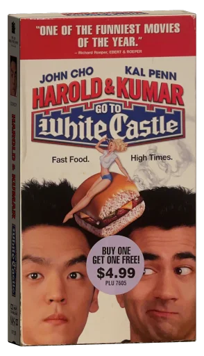 Harold & Kumar Go to White Castle VHS, New Line Home Entertainment