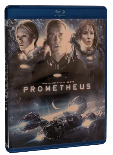 Prometheus Blu-ray cover