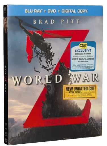 World War Z Blu-ray, Paramount