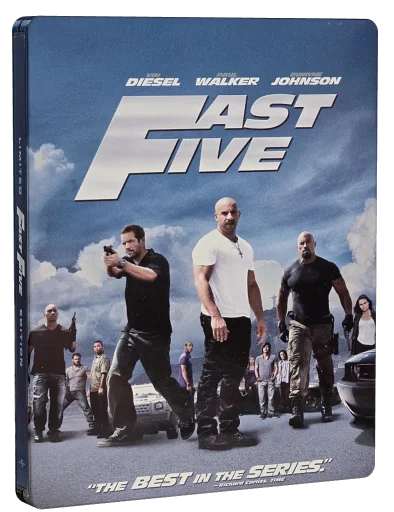 Fast Five Blu-ray, Universal Studios Home Video