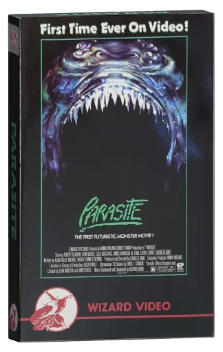 Parasite VHS cover