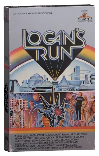 Logan's Run VHS, MGM/UA Home Video