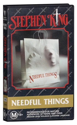 Needful Things VHS cover
