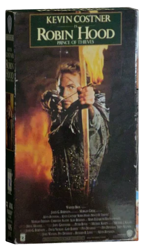 Robin Hood: Prince of Thieves VHS, Warner Home Video