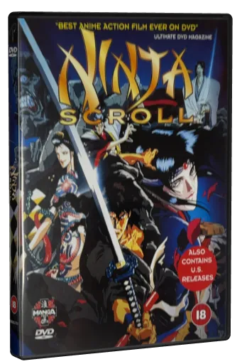 Ninja Scroll DVD, Manga Entertainment