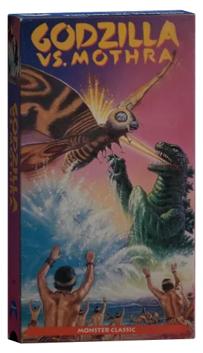 Mothra vs. Godzilla VHS, Paramount