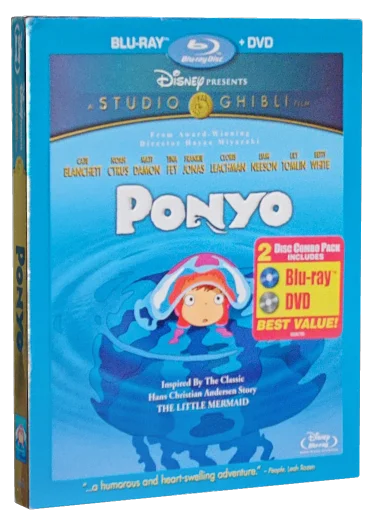 Ponyo Blu-ray, Walt Disney Studios Home Entertainment