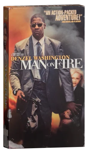 Man on Fire VHS, 20th Century Fox Home Entertainment
