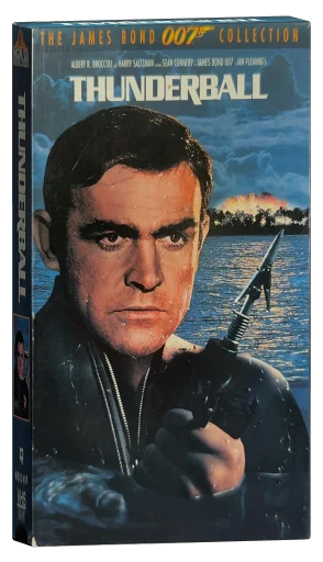 Thunderball VHS, MGM/UA Home Video