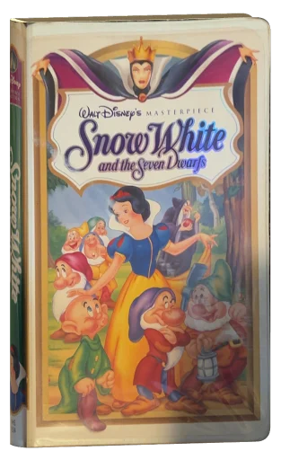 Snow White and the Seven Dwarfs VHS, Buena Vista Home Video