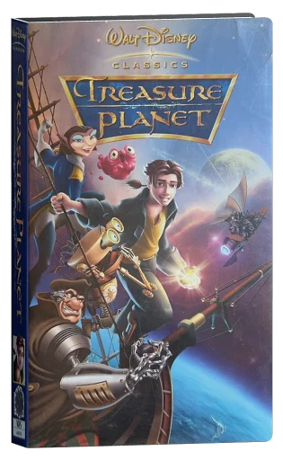 Treasure Planet VHS cover