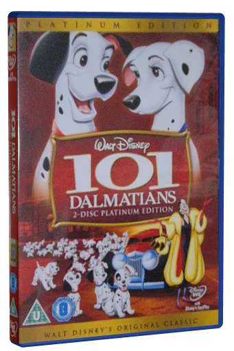 One Hundred and One Dalmatians DVD, Walt Disney Home Video