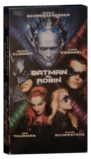 Batman & Robin VHS, Warner Bros.