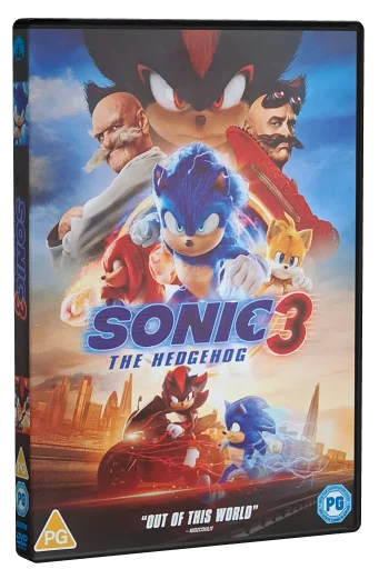 Sonic the Hedgehog 3 DVD, Paramount Home Video