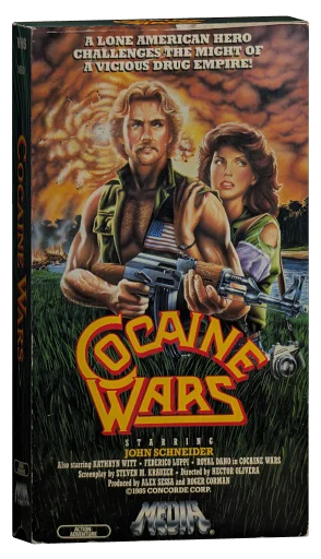 Cocaine Wars VHS, Video Treasures
