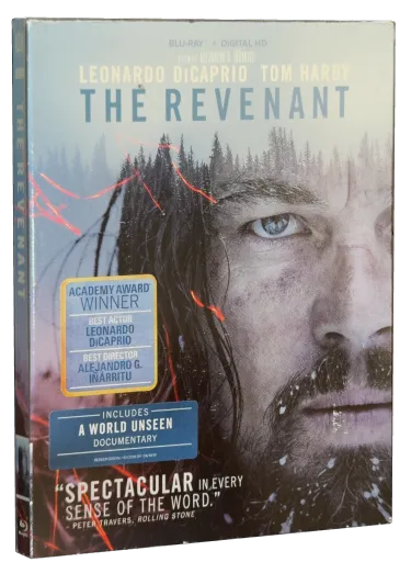 The Revenant Blu-ray cover