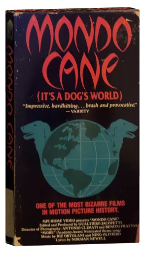 Mondo Cane VHS cover