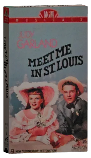 Meet Me in St. Louis VHS, MGM/UA Home Video