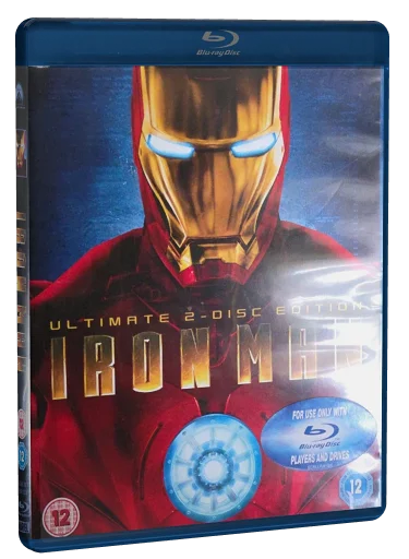 Iron Man Blu-ray, Paramount Pictures Home Entertainment