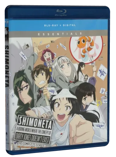 SHIMONETA: A Boring World Where the Concept of Dirty Jokes Doesn't Exist Blu-ray cover