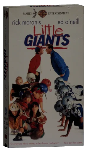 Little Giants VHS, Warner Home Video