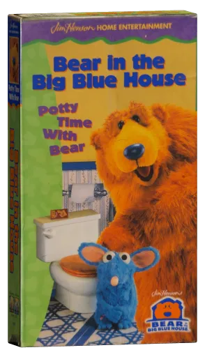 Bear in the Big Blue House VHS, Columbia TriStar Home Video