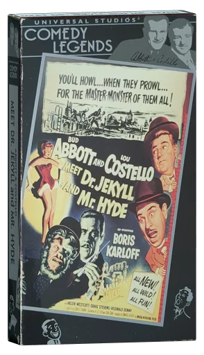 Abbott and Costello Meet Dr. Jekyll and Mr. Hyde VHS, Universal Studios