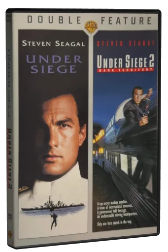 Under Siege / Under Siege 2: Dark Territory DVD cover
