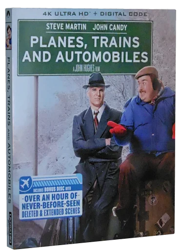 Planes, Trains and Automobiles 4K-UHD cover