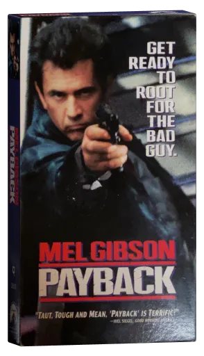 Payback VHS, Paramount Home Video