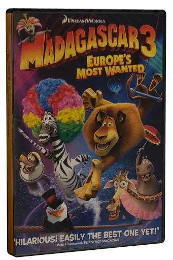 Madagascar 3: Europe's Most Wanted DVD, Universal Pictures Home Entertainment