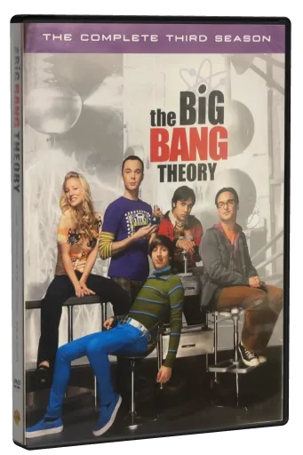 The Big Bang Theory Season Three DVD cover