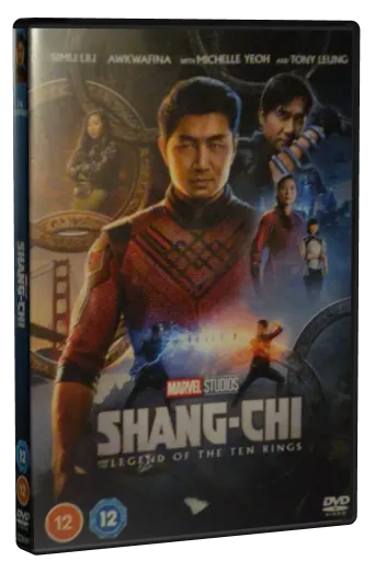 Shang-Chi and the Legend of the Ten Rings DVD cover