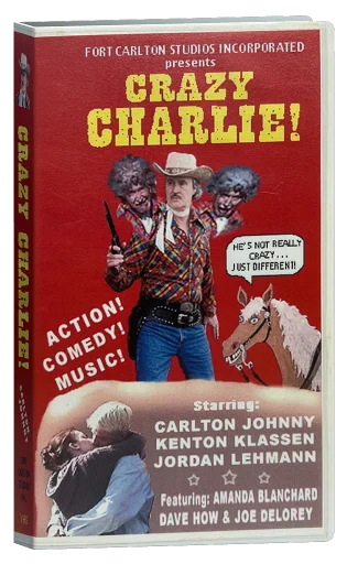 Crazy Charlie! VHS cover