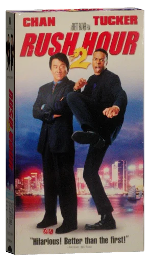 Rush Hour 2 VHS, New Line Home Entertainment