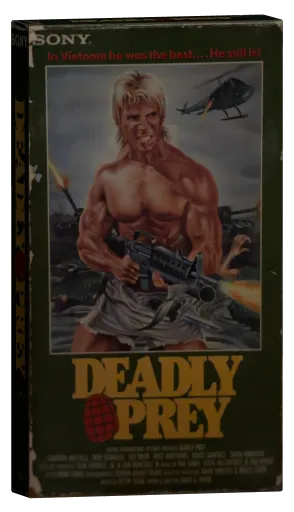 Deadly Prey VHS, Sony Pictures Home Entertainment