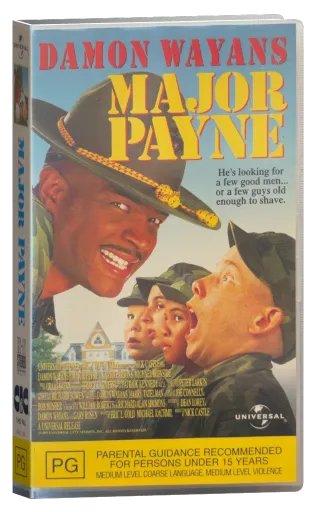 Major Payne VHS, Rainbow Products Limited