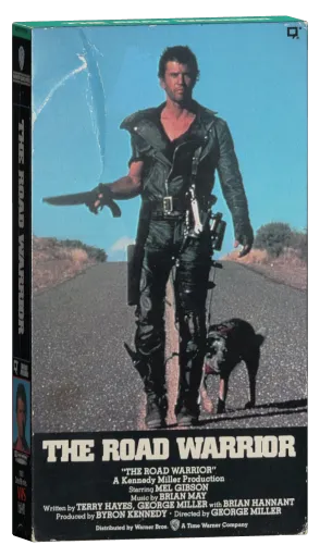 Mad Max 2 VHS, Warner Home Video