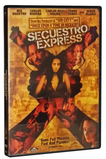 Secuestro Express DVD cover