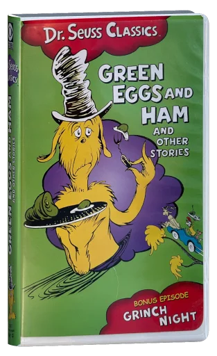 Dr. Seuss Green Eggs and Ham VHS, Twentieth Century Fox