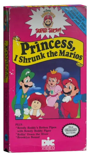 The Super Mario Bros. Super Show! VHS, Kids Klassics