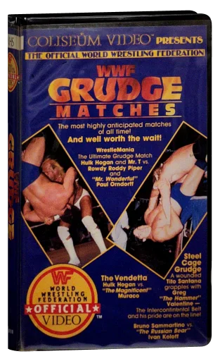 WWF Grudge Matches VHS cover