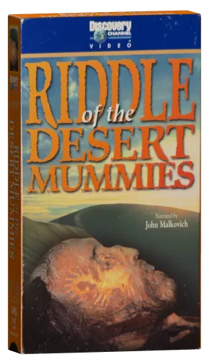 Riddle of the Desert Mummies VHS cover