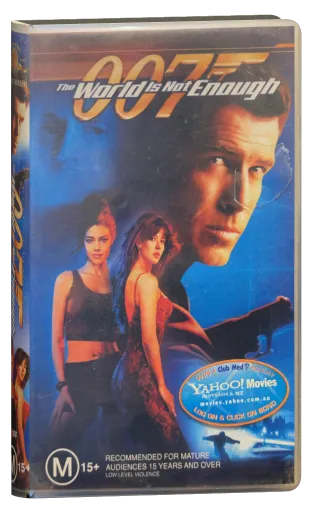 The World Is Not Enough VHS, MGM Home Entertainment
