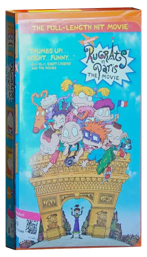 Rugrats in Paris: The Movie VHS, Paramount Home Video