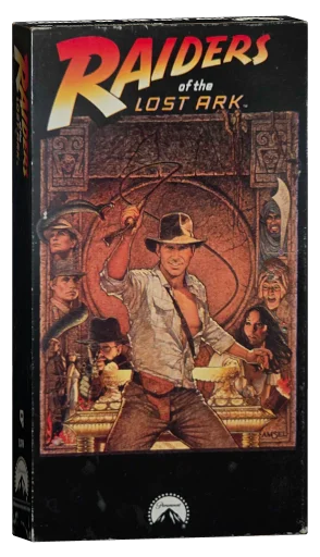 Raiders of the Lost Ark VHS, Paramount Home Video