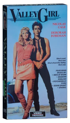 Valley Girl VHS, Video Treasures
